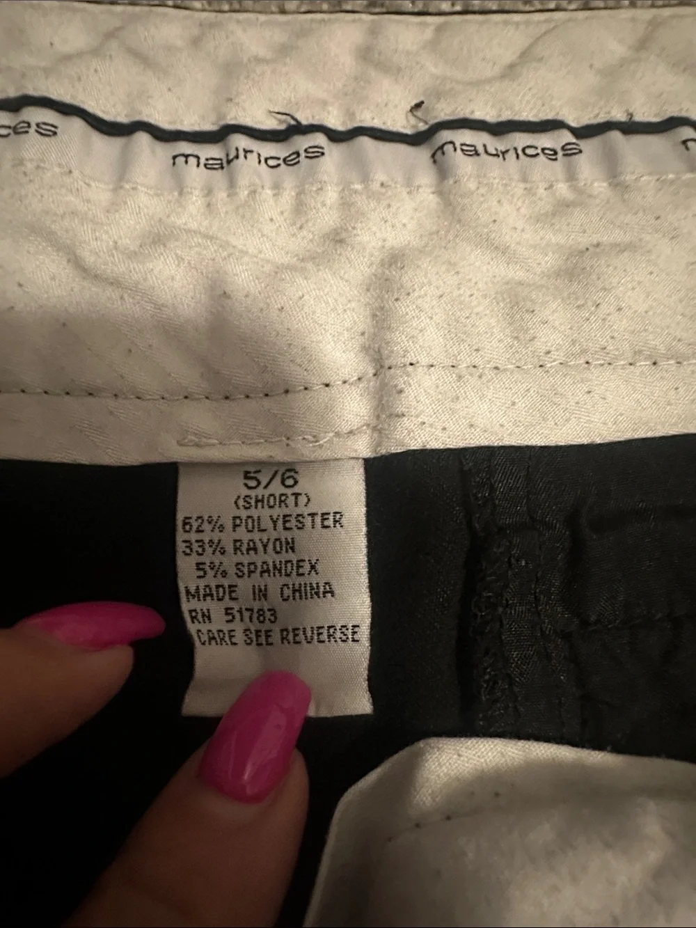 Maurices comfortable black